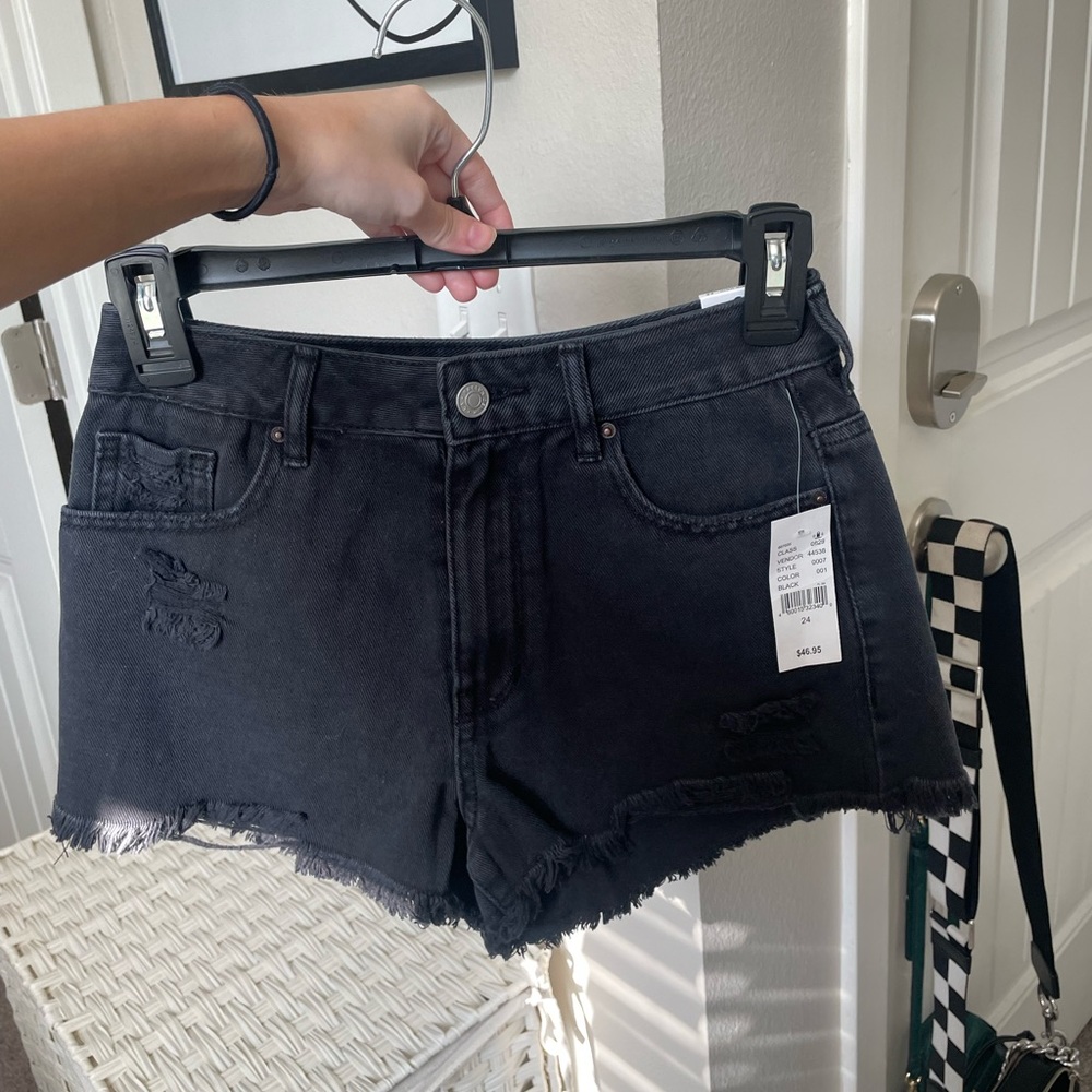 Black Pacsun jean shorts
